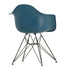 Cadeira de Braços em Plástico Eames DAR / Base Preta